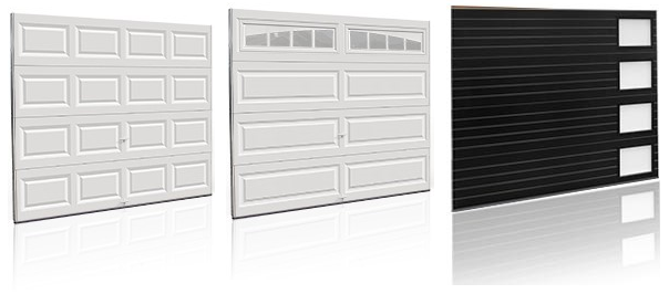 Clopay steel garage door styles